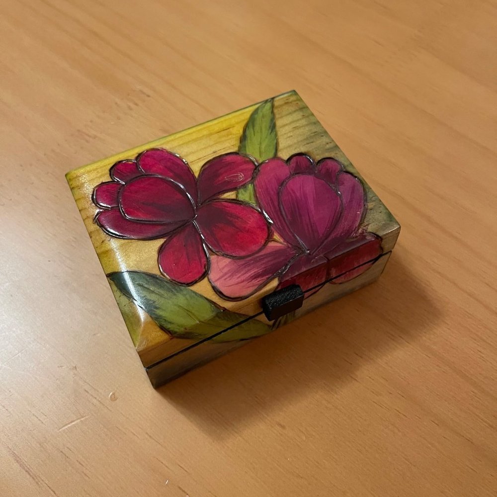 Mexican Hand Painted Box